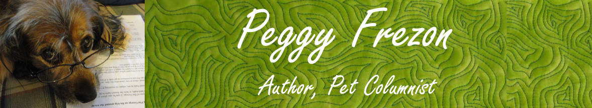 Peggy Frezon - Author, Pet Columnist
